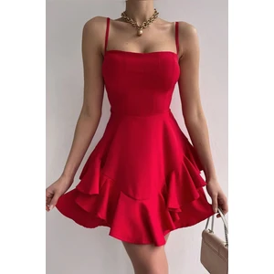 Prenses Model Askılı Elbise