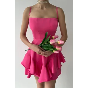 Prenses Model Askılı Elbise