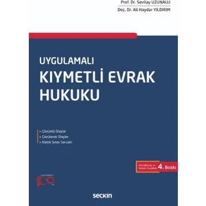 Kıymetli Evrak Hukuku - Ali Haydar Yıldırım