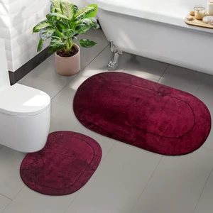 Bonny Home 2'li Rixos Mürdüm Kaymaz Taban Banyo Paspası & Halısı Seti