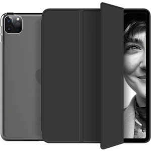 Apple iPad Pro 12.9 2020 4. Nesil Kılıf Pu Deri Ön Arka Tam Koruma Standlı Katlanabilir Uyku Modlu Smart Kapak