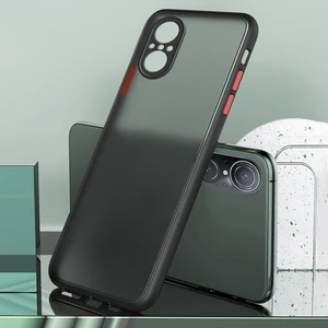 Huawei Nova 9 Se Kılıf Mat Parmak Izi Yapmaz Kamera Korumalı Renkli Tuşlu Sert Silikon