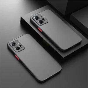 Realme Gt2 Pro Kılıf Mat Parmak Izi Yapmaz Kamera Korumalı Renkli Tuşlu Sert Silikon