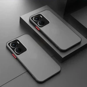 Xiaomi Redmi 13C Kılıf Mat Parmak Izi Yapmaz Kamera Korumalı Renkli Tuşlu Sert Silikon