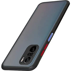 Tecno Camon 19 Pro Kılıf Mat Parmak Izi Yapmaz Kamera Korumalı Renkli Tuşlu Sert Silikon