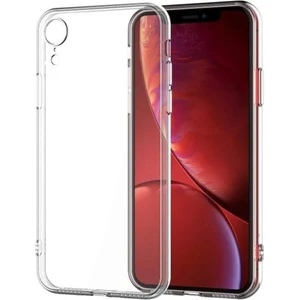 Apple iPhone Xr Kılıf Kamera Korumalı Şeffaf Ultra İnce Esnek Renksiz Silikon Kapak