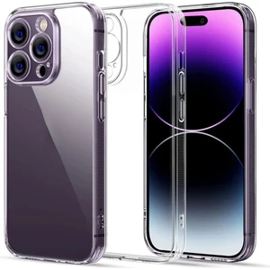 iPhone 14 Pro Max Kılıf 3D kamera Korumalı Şeffaf Yumuşak Süper Silikon Kapak