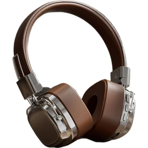 Katlanabilir Kafa Üstü Deri Kemerli Mikrofonlu Bluetooth 5.3 Kulaklık Uzun Süre Kullanım Smy-63