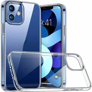 Apple iPhone 12 Kılıf A+ Şeffaf Lüx Süper Yumuşak 0.3mm Ince Slim Silikon