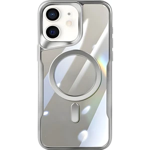 Apple iPhone 12 - 12 Pro Kılıf Prizma Kamera Çıkıntılı Magsafe Şarj Destekli Mat Renkli Şeffaf Kapak