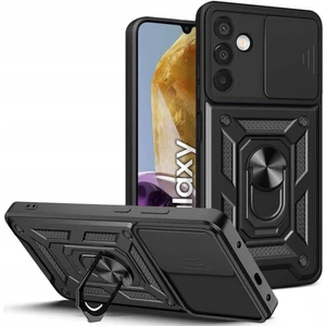 Samsung Galaxy M15 Kılıf Kamera Korumalı Sürgülü Yüzüklü Armor Military Tank Koruyucu Kapak