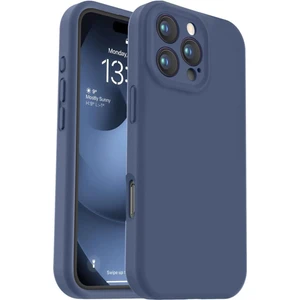 Apple iPhone 16 Pro Max Kılıf Kadife Lansman Soft Yumuşak Liquid Silikon Kamera Korumalı Kapak