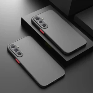 Samsung Galaxy M34 5g Kılıf Mat Parmak Izi Yapmaz Kamera Korumalı Renkli Tuşlu Sert Silikon