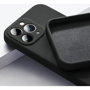 iPhone 14 Pro Max Kılıf Kadife Lansman Soft Yumuşak Liquid Silikon Kamera Korumalı Mara