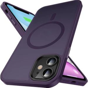 iPhone 11 Kılıf 12 Görünümlü Kamera Çıkıntılı Magsafe Şarj Destekli Yumuşak Kenarlı Mat Kapak