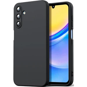 Samsung Galaxy A15 Kılıf Kadife Lansman Soft Yumuşak Liquid Silikon Kamera Korumalı Kapak