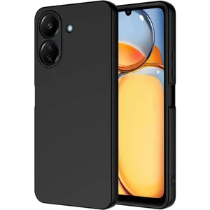 Xiaomi Redmi 13C Kılıf Kamera Çıkıntılı Içi Kadife Lansman Yumuşak Dokulu Silikon Kapak