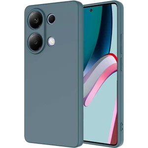 Poco M6 Pro 4g Kılıf Kadife Lansman Soft Yumuşak Liquid Silikon Kamera Korumalı Kapak