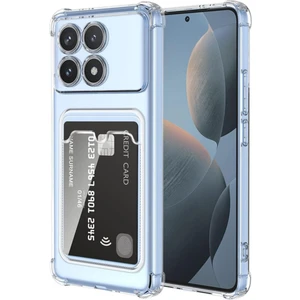 Poco X6 Pro Kılıf Kamera Koruma ve Köşe Korumalı Kartlıklı Cüzdanlı Darbe Emici Kapak