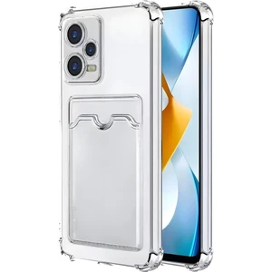 Xiaomi Redmi Note 12 Pro 5g Kılıf Kamera Koruma ve Köşe Korumalı Kartlıklı Cüzdanlı Kapak