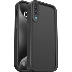 Samsung Galaxy A50/A30S Kılıf Kamera Korumalı Yumuşak Dokulu Darbe Emici Siyah Silikon Kapak