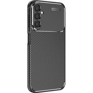 Samsung Galaxy A34 Kılıf Rugged Armor Darbe Emici Uzun Ömürlü Dayanıklı Parmak İzi Yapmaz Karbon Tasarım Negro Silikon Kapak