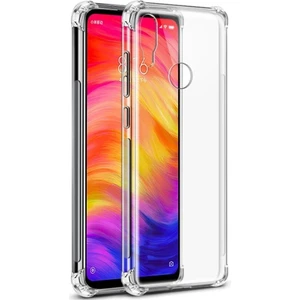 Xiaomi Mi A2 Crystal Sert Pc Antishock Darbe Emici Kenar Şeffaf Silikon Kılıf