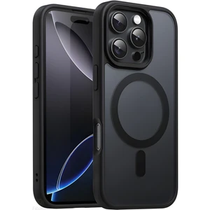 Apple iPhone 16 Pro Max Kılıf Kamera Çıkıntılı Magsafe Şarj Destekli Hassas Tuşlu Yumuşak Mat Kapak