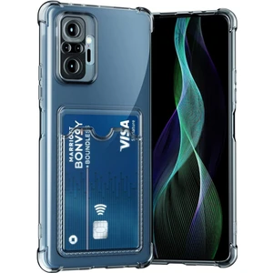 Xiaomi Redmi Note 10 Pro Kılıf Kamera Koruma ve Köşe Korumalı Kartlıklı Cüzdanlı Darbe Emici Kapak