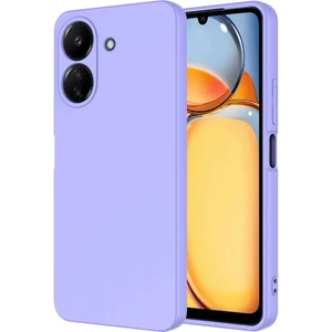 Xiaomi Poco C65 Kılıf Kadife Lansman Soft Yumuşak Liquid Silikon Kamera Korumalı Kapak