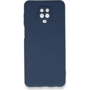 Xiaomi Redmi Note 9 Pro Kılıf Kadife Lansman Soft Yumuşak Liquid Silikon Kamera Korumalı Mara