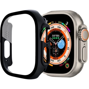 Apple Watch Seri 1/2/3/4/5/6/7/8/SE/Ultra 38mm 40mm 41mm 42mm 44mm 45mm 49mm Kasa ve Ekran Koruyucu 360 Koruma