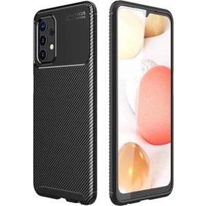 Samsung Galaxy A32 Kılıf Rugged Armor Darbe Emici Uzun Ömürlü Dayanıklı Parmak İzi Yapmaz Karbon Tasarım Negro Silikon Kapak
