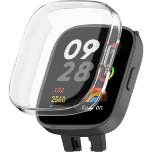 Xiaomi Redmi Watch 3 Kılıf Kasa ve Ekran Koruyucu 360 Tam Koruma Kapak