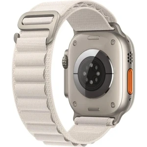 Apple Watch Seri 1/2/3/4/5/6/7/8/SE/Ultra 38mm 40mm 41mm 42mm 44mm 45mm 49mm Renkli Dikişsiz Kumaş Alpine Loop Kordon