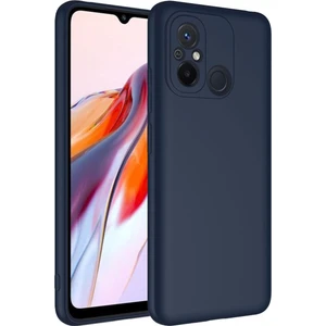 Xiaomi Redmi 12C Kılıf Kadife Lansman Soft Yumuşak Liquid Silikon Kamera Korumalı Mara