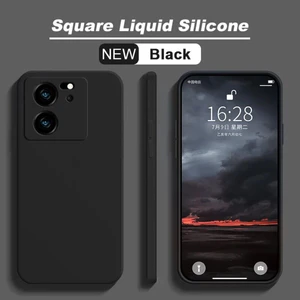 Xiaomi Mi 13T Pro Kadife Lansman Soft Yumuşak Liquid Silikon Kamera Korumalı Kılıf