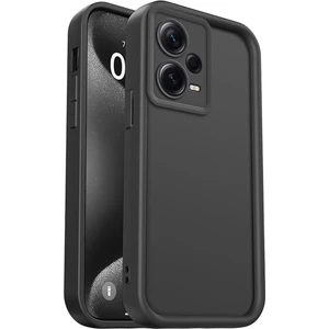 Xiaomi Redmi Note 12 Pro 5g Kılıf Kamera Korumalı Yumuşak Dokulu Darbe Emici Siyah Silikon Kapak