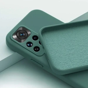 Xiaomi Redmi Note 12 Pro Kılıf Kadife Lansman Soft Yumuşak Liquid Silikon Kamera Korumalı Mara