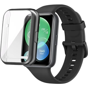 Huawei Watch Fit 2 Parlak Kasa ve Ekran Koruyucu 360 Koruma