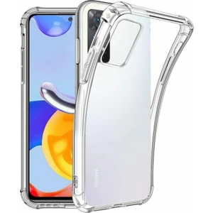 Xiaomi Redmi Note 11 Pro Kılıf AntiShock Köşe Korumalı Darbe Emici Crystal Berrak Şeffaf Sert Silikon
