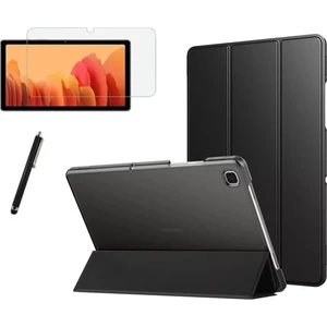 Samsung Galaxy Tab A7 Sm T500 T505 T507 + Ekran Koruyucu + Kalem Smart Kapak Tablet Kılıfı 10.4 Inç
