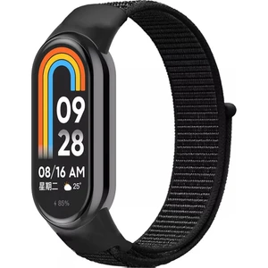 Xiaomi Mi Band 8 Uyumlu Kaliteli Kumaş Hasır Cırtlı Kordon Kayış Bileklik Hasır Kordon
