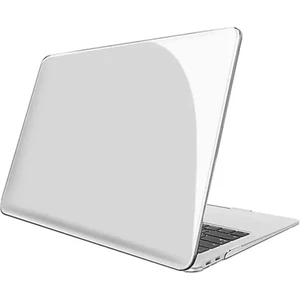 Apple Macbook Air M2 Çip 13.6 A2681 2022 Kılıf 360 Derece Şeffaf Hava Menfezli Tam Koruma Kapak