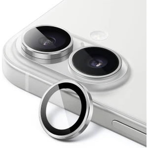 Apple iPhone 16 Kamera Koruma Renkli Lens Koruyucu Temperli Cam Koruma