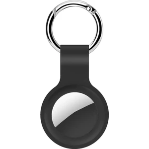 Apple Airtag Uyumlu Kılıf Anahtarlık Tam Koruma Klasik Yumuşak Silikon