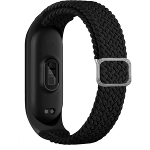 Xiaomi Mi Band 8 Uyumlu Hasır Örgü Kumaş Kordon Kayış Bileklik