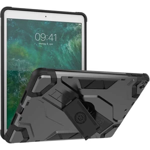 Apple iPad 5. Nesil 2017 9.7" Kılıf Defens 360 Derece Tam Koruma Armor Tank Zırh Standlı Siyah
