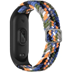 Xiaomi Mi Band Uyumlu Hasır Örgü Kumaş Kordon Kayış Bileklik