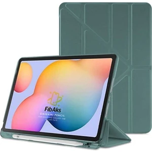 Samsung Galaxy Tab S9 SM-X510 - S9 Fe SM-X710 10.9 Kılıf Kalem Bölmeli Katlanabilir Standlı Koruyucu Kapak